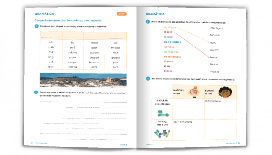 Pàgina exemple de Gramàtica - Batecs de llengua